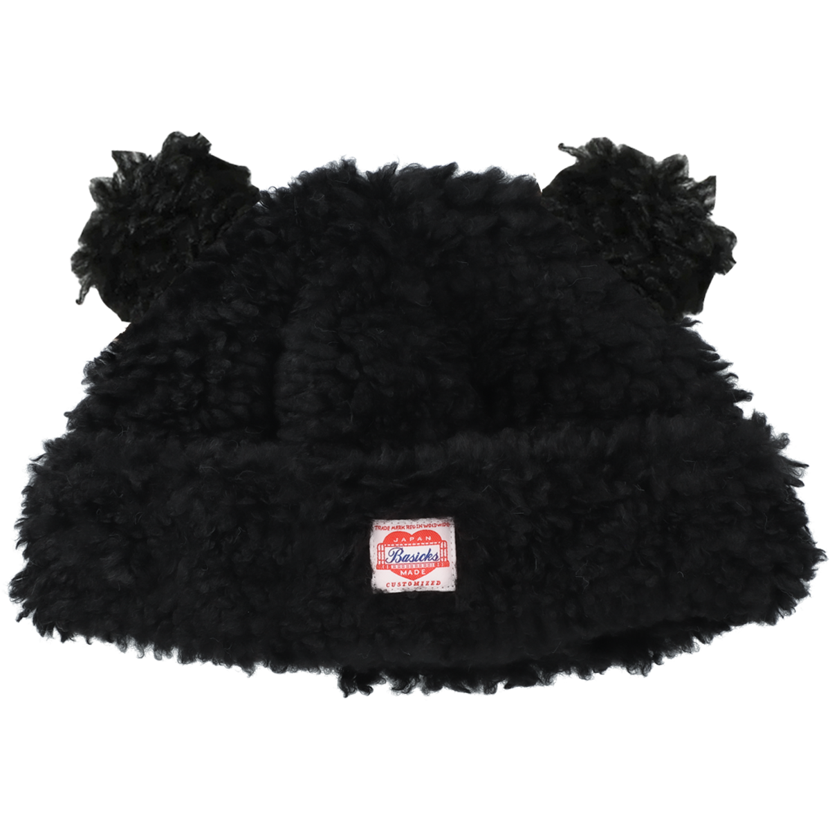 Bear Beanie(BLACK) – BASICKS