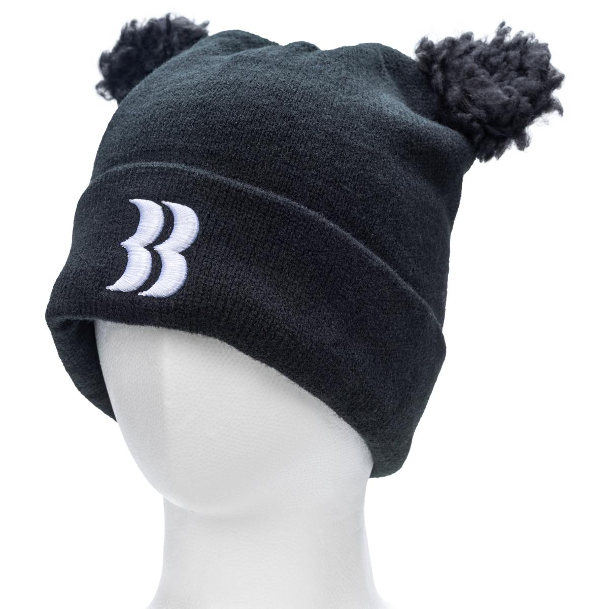 Removable Bear Ear Beanie(BLACK) – BASICKS