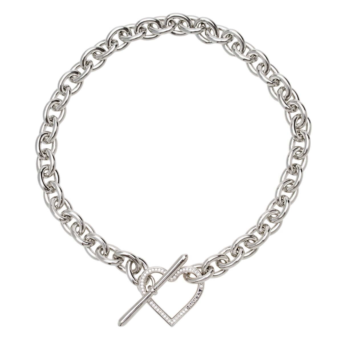 BASICKS Heart Necklace Medium Link 【公式通販】
