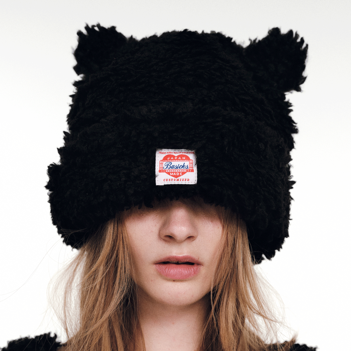 momoko出品 BASICKS Bear Beanie Mブラック Bear Beanie(BLACK) – BASICKS