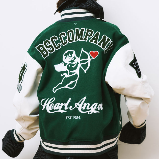 BASICKSスタジアムジャンパー新品未使用‼️ BASICKS - 【25SS】ヴィンテージ ヴァーシティ サガラ刺繍