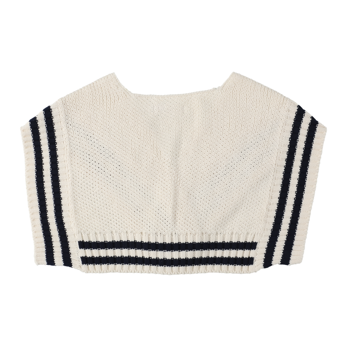Detachable Knit Sailor Collar(WHITE) – BASICKS