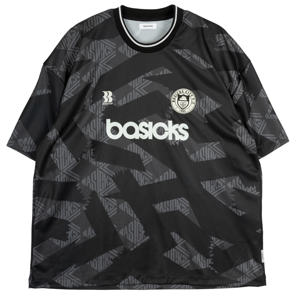 トップス Basicks FOOTBALL SHIRT sizeS Football Shirt(BLACK) – BASICKS