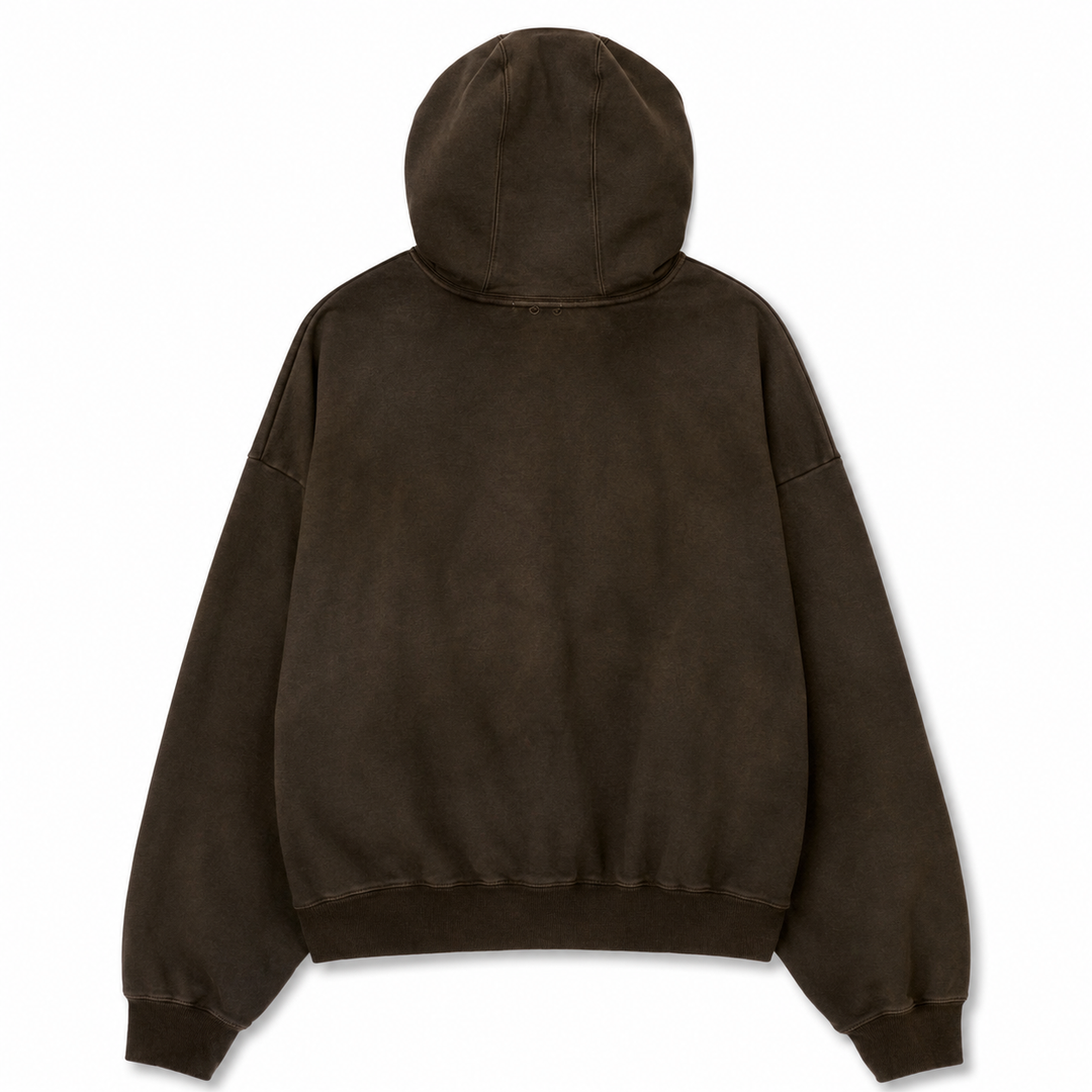 Pigmented Zipup Hoodie – BASICKS