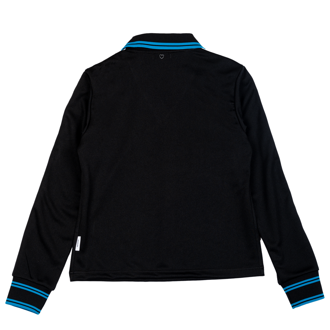 LS 90's Vibes Football T-shirt(BLACK) – BASICKS