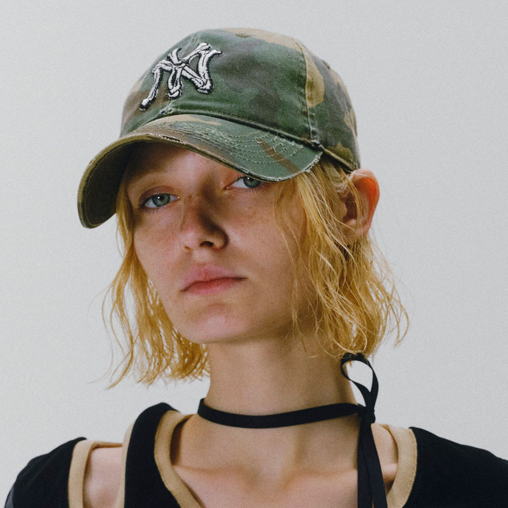 x F.M.C.D / Born New York Vintage Washed Camo Cap – BASICKS